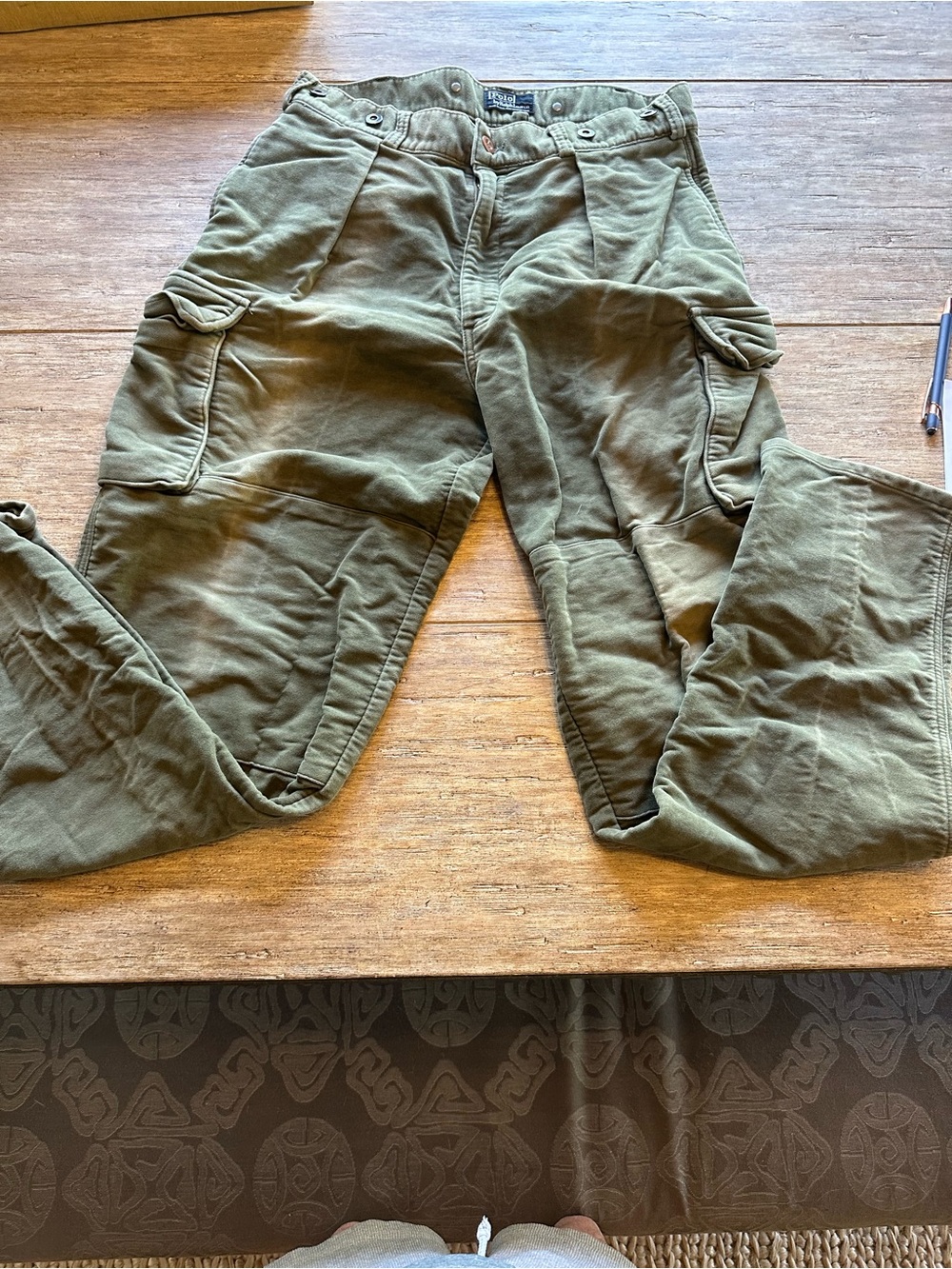 Vintage Polo Ralph Lauren Olive Green Cargo Pants
